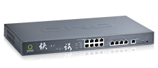 QVF8221高階雙核 SSL/IPSec QoS安全路由器
